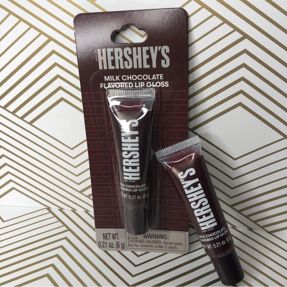 Hershey’s & Reese’s Milk Chocolate Peanut Butter Cup Flavor Lip Gloss Gift Set - Picture 7 of 15